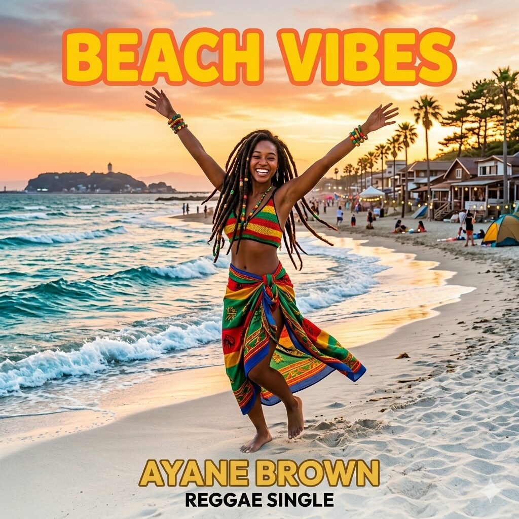 ブラウン彩音 — BEACH VIBES Jacket