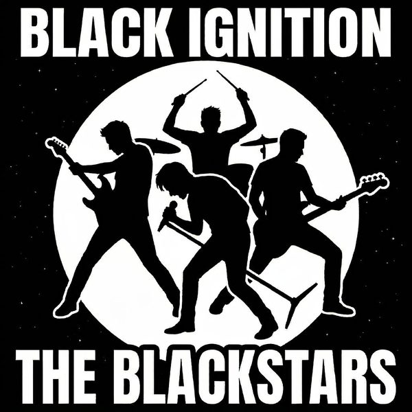 THE BLACKSTARS — BLACK IGNITION ジャケット
