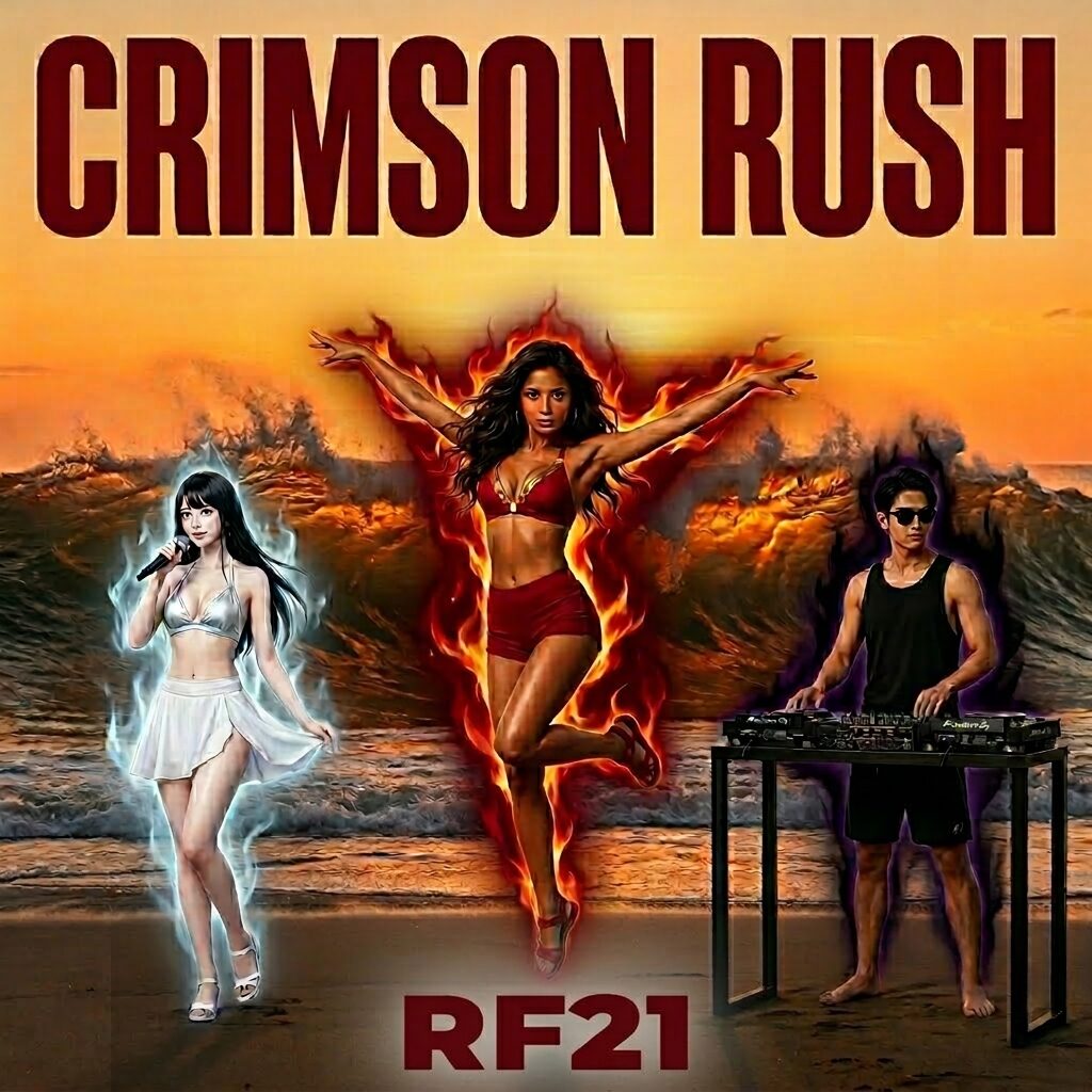 RF21 — CRIMSON RUSH Jacket