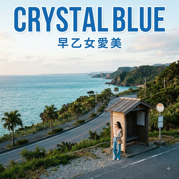 早乙女愛美 — CRYSTAL BLUE ジャケット