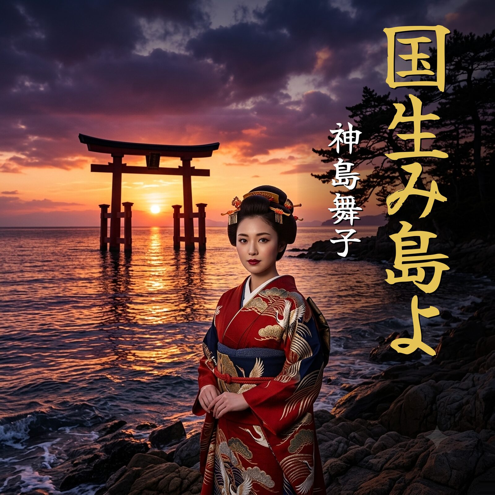 神島舞子 — 国生み島よ Jacket