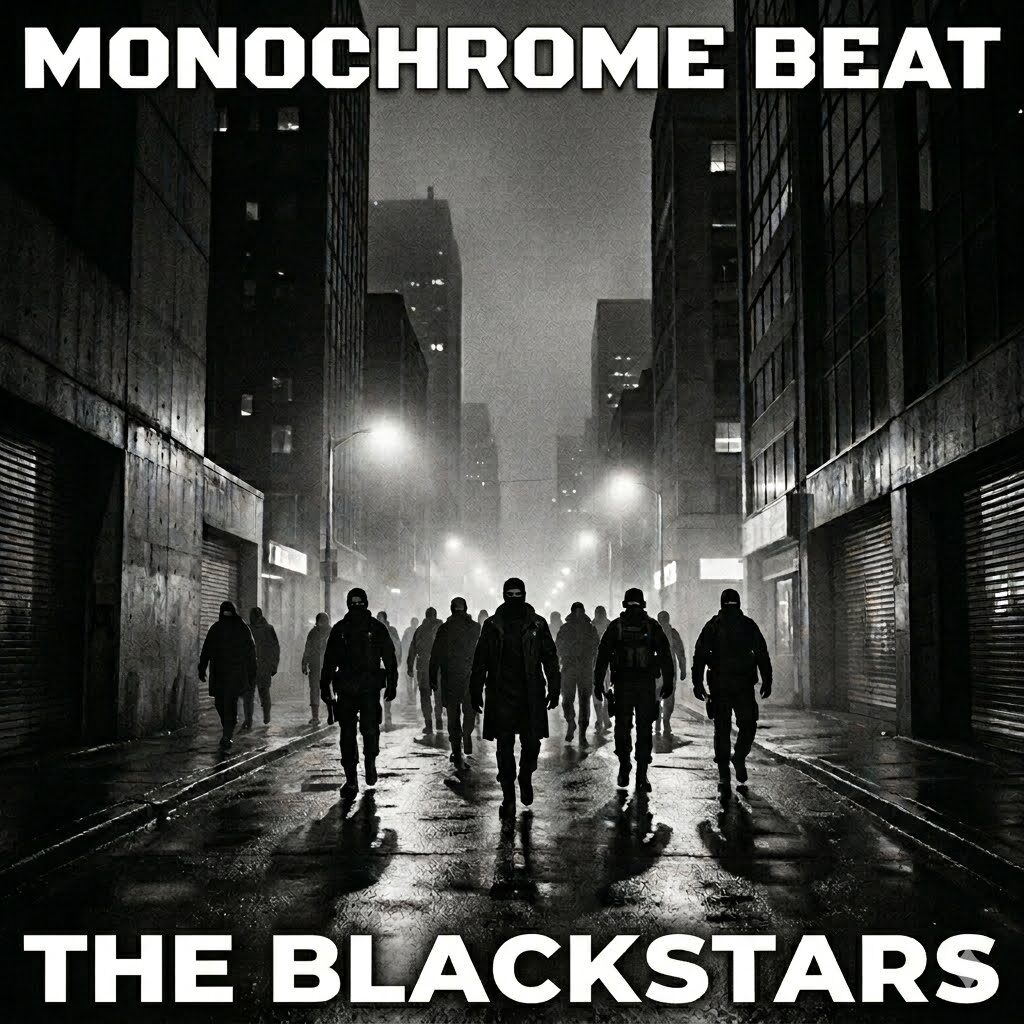 THE BLACKSTARS — MONOCHROME BEAT Jacket