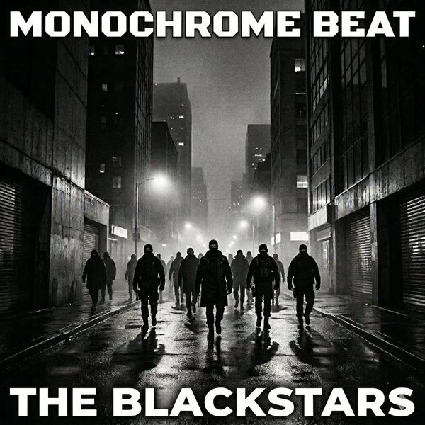 THE BLACKSTARS — MONOCHROME BEAT ジャケット
