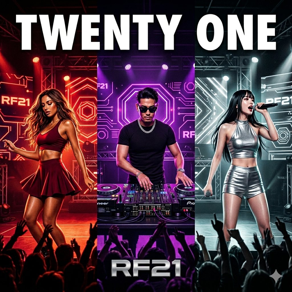 TWENTY ONE Album Jacket